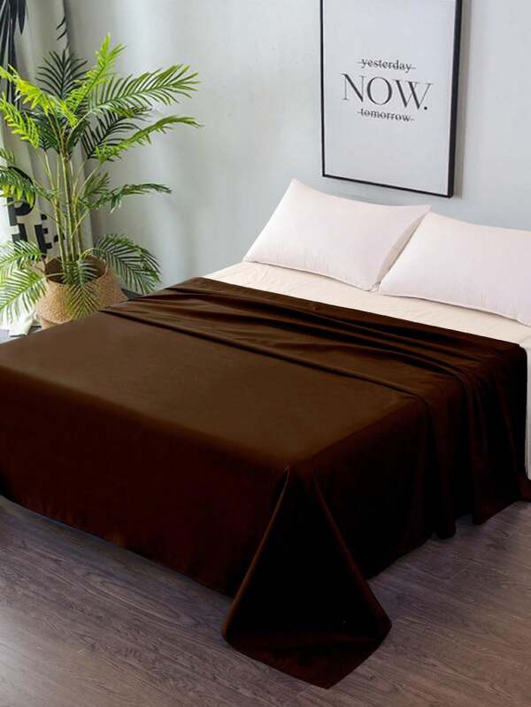 Top Soft Flat Sheet For Bed - Available In Twin, Full, Queen And King Size!